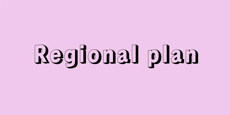 Regional plan