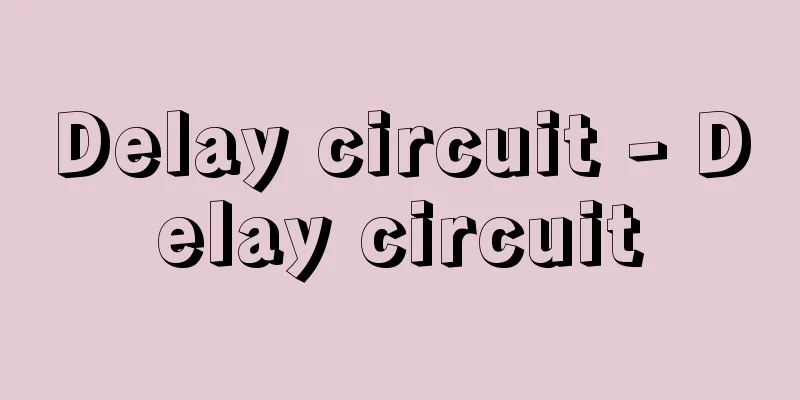 Delay circuit - Delay circuit