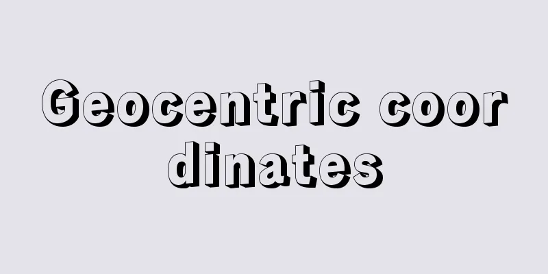Geocentric coordinates