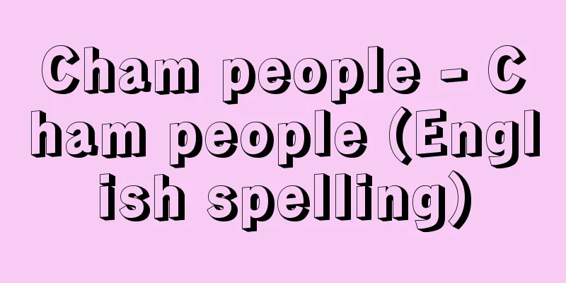 Cham people - Cham people (English spelling)