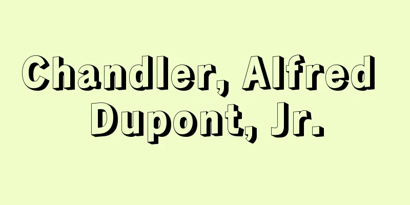 Chandler, Alfred Dupont, Jr.