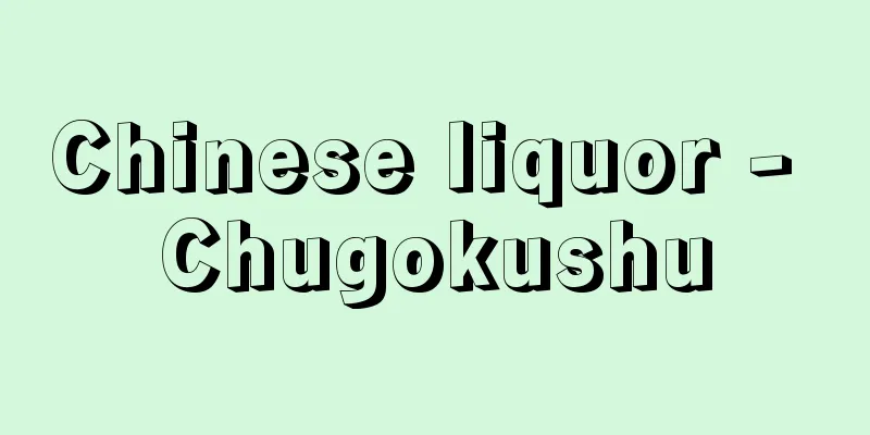 Chinese liquor - Chugokushu