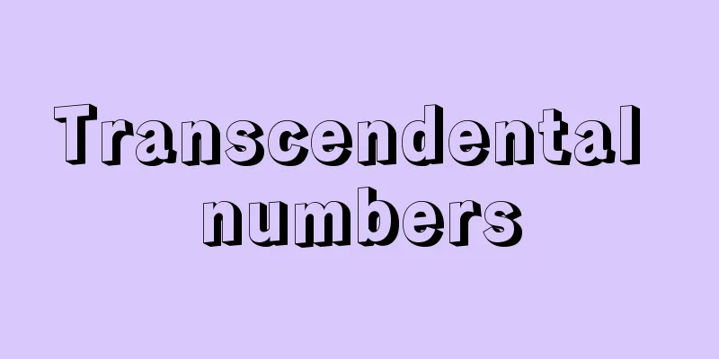 Transcendental numbers