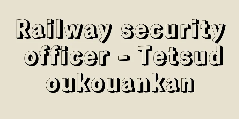 Railway security officer - Tetsudoukouankan