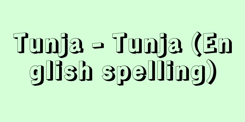 Tunja - Tunja (English spelling)