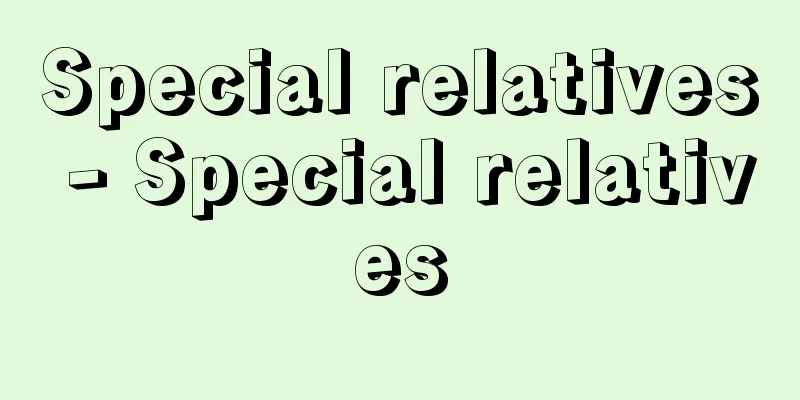 Special relatives - Special relatives