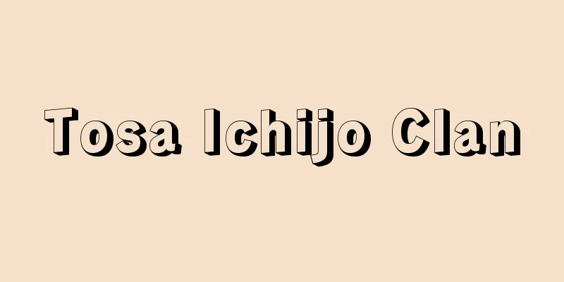 Tosa Ichijo Clan