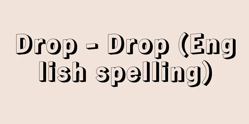 Drop - Drop (English spelling)