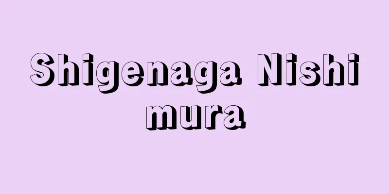 Shigenaga Nishimura