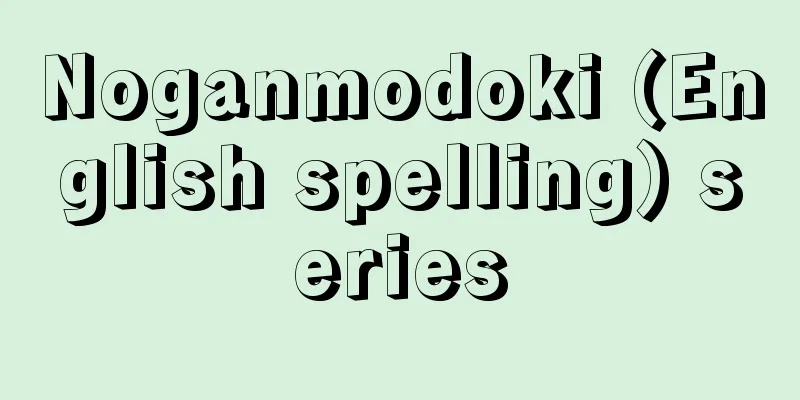 Noganmodoki (English spelling) series