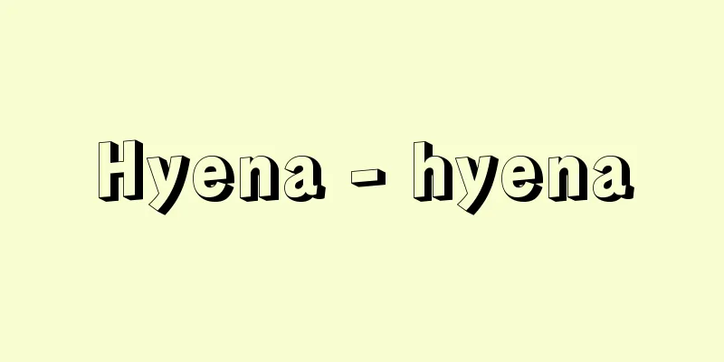 Hyena - hyena