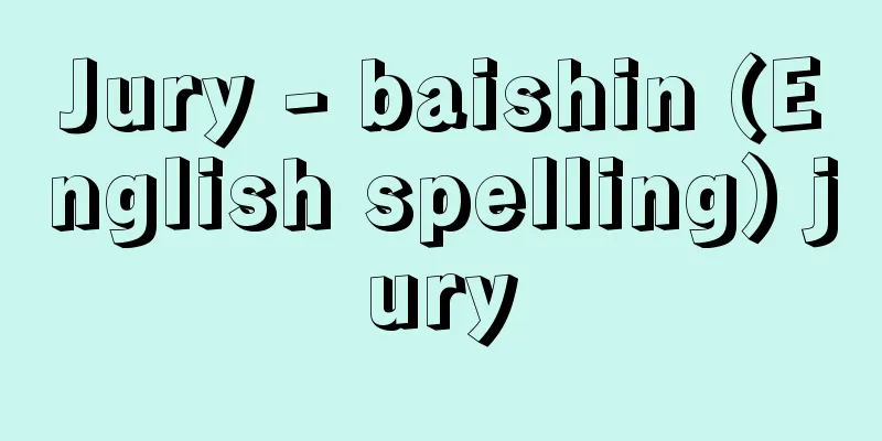 Jury - baishin (English spelling) jury