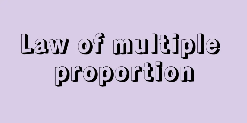 Law of multiple proportion