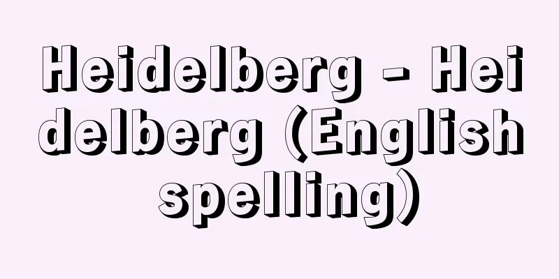 Heidelberg - Heidelberg (English spelling)