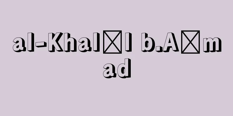 al-Khalīl b.Aḥmad