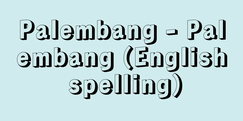 Palembang - Palembang (English spelling)