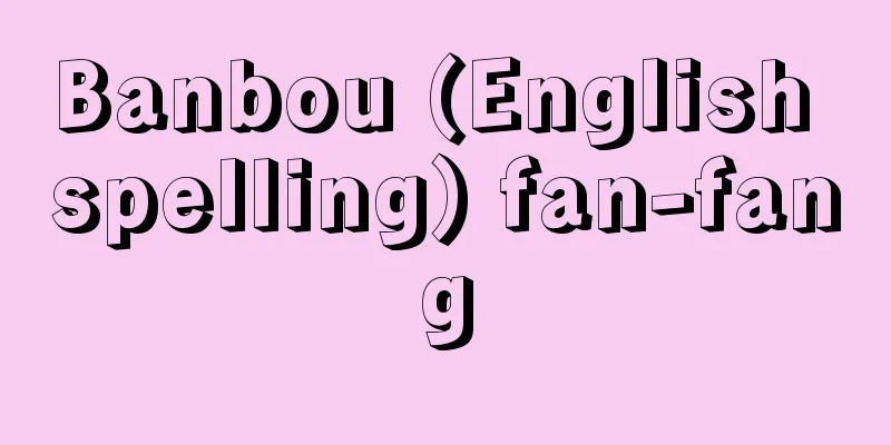Banbou (English spelling) fan-fang