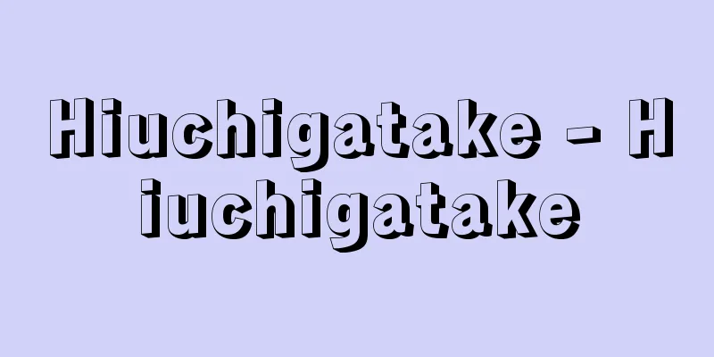 Hiuchigatake - Hiuchigatake
