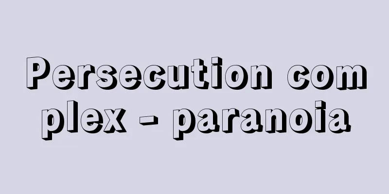 Persecution complex - paranoia
