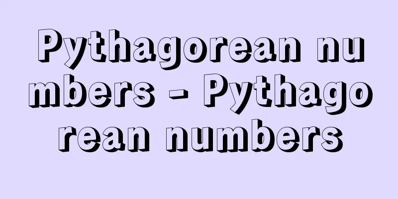 Pythagorean numbers - Pythagorean numbers