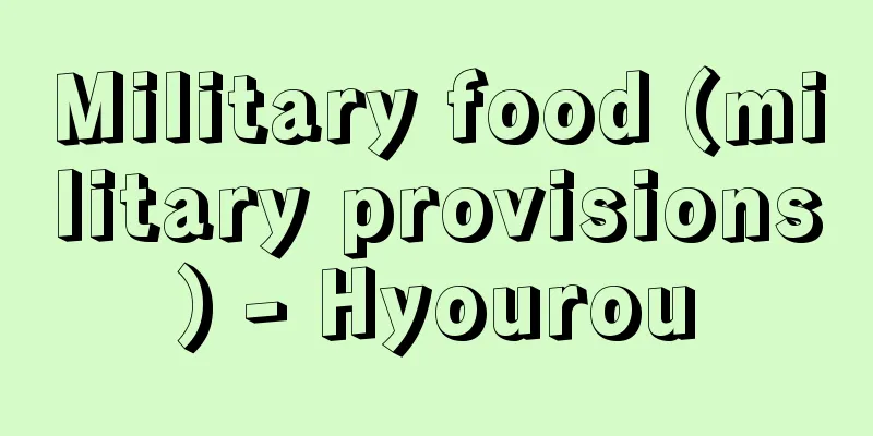 Military food (military provisions) - Hyourou
