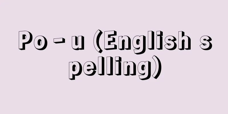 Po‐u (English spelling)