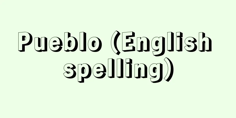 Pueblo (English spelling)