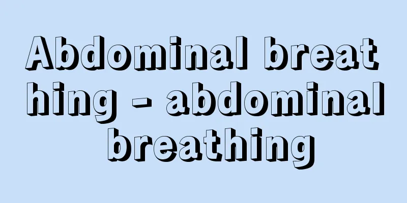 Abdominal breathing - abdominal breathing