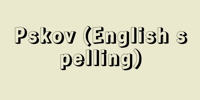 Pskov (English spelling)