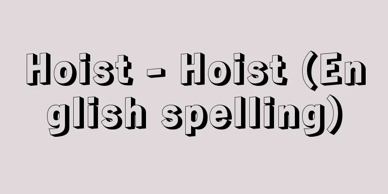 Hoist - Hoist (English spelling)