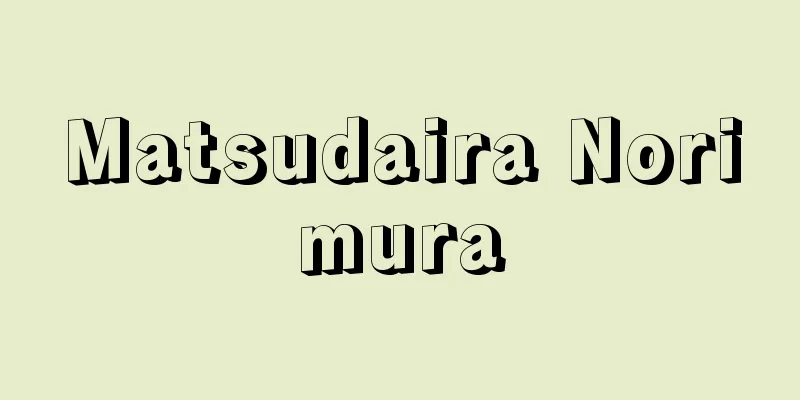 Matsudaira Norimura