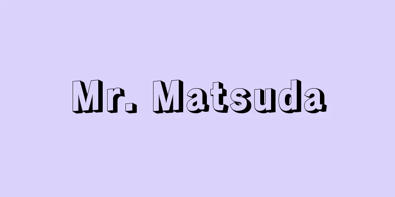 Mr. Matsuda
