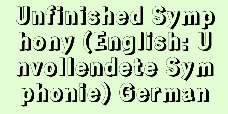 Unfinished Symphony (English: Unvollendete Symphonie) German