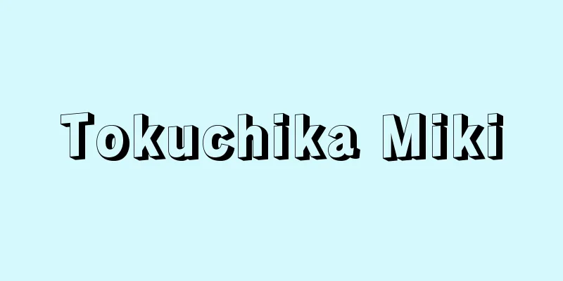 Tokuchika Miki