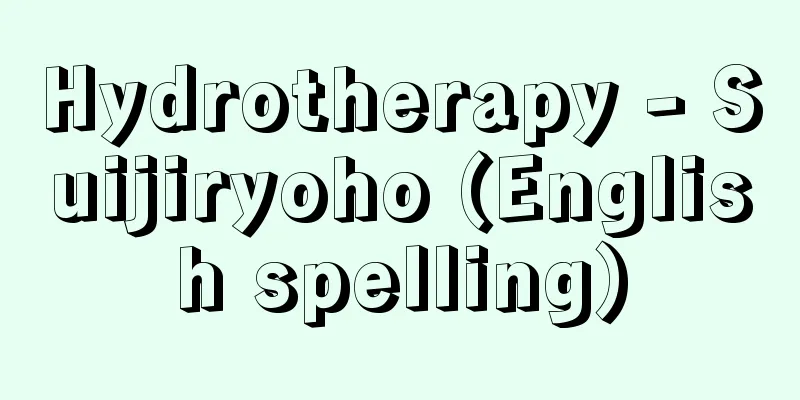 Hydrotherapy - Suijiryoho (English spelling)