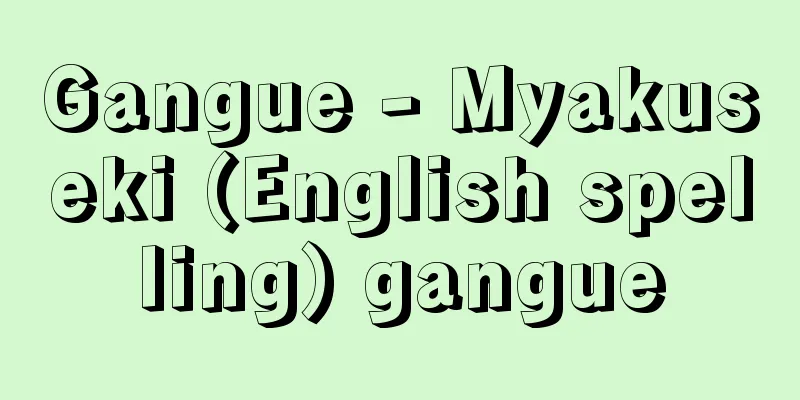 Gangue - Myakuseki (English spelling) gangue