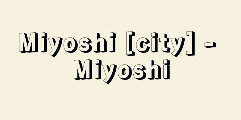 Miyoshi [city] - Miyoshi
