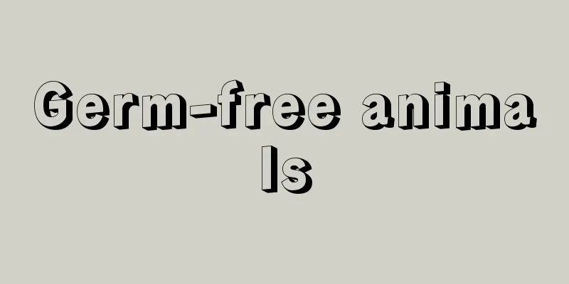 Germ-free animals
