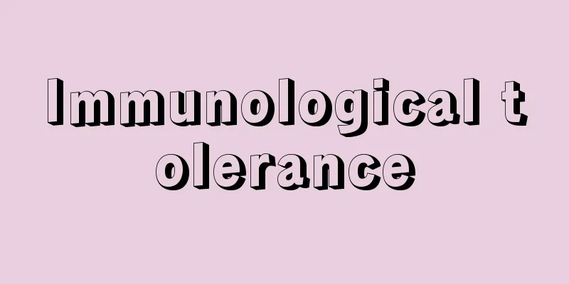 Immunological tolerance