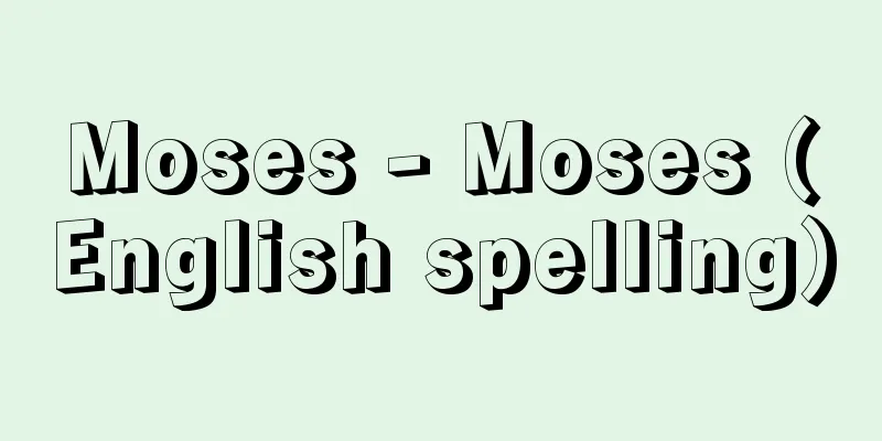 Moses - Moses (English spelling)