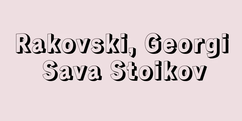 Rakovski, Georgi Sava Stoikov