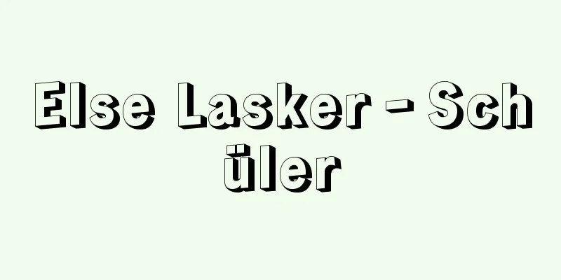 Else Lasker‐Schüler