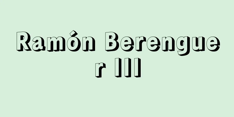 Ramón Berenguer III