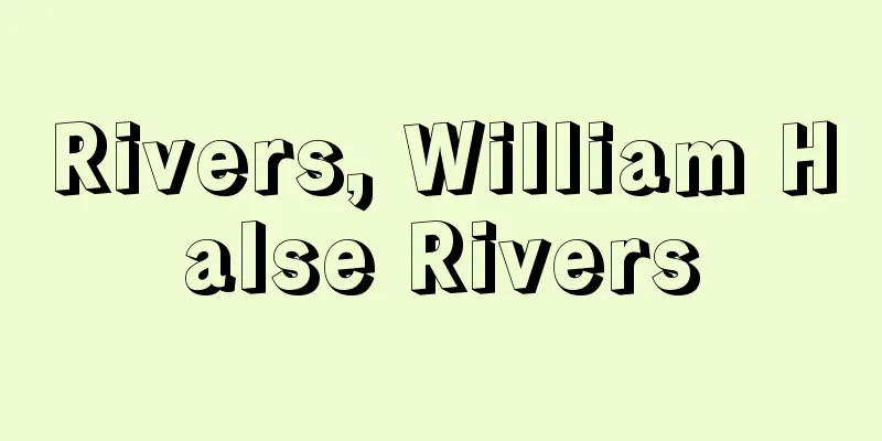 Rivers, William Halse Rivers