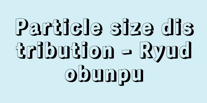 Particle size distribution - Ryudobunpu