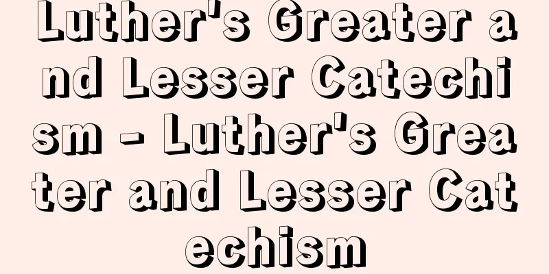 Luther's Greater and Lesser Catechism - Luther's Greater and Lesser Catechism