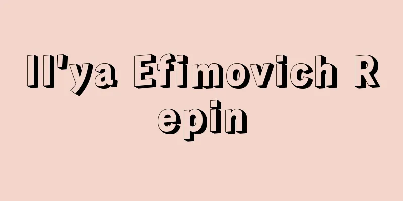Il'ya Efimovich Repin