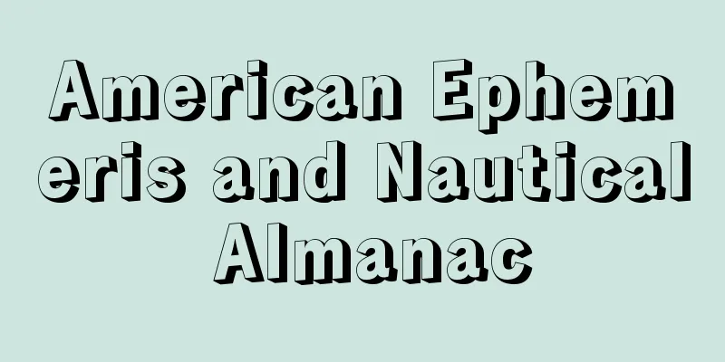 American Ephemeris and Nautical Almanac