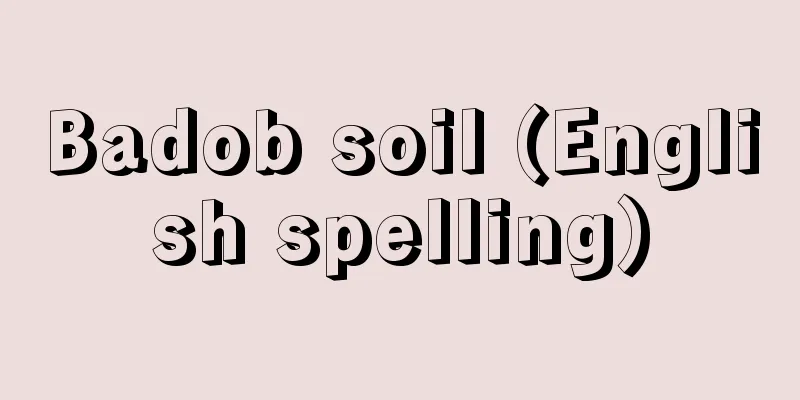 Badob soil (English spelling)