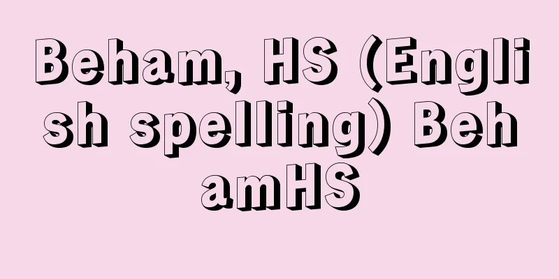 Beham, HS (English spelling) BehamHS